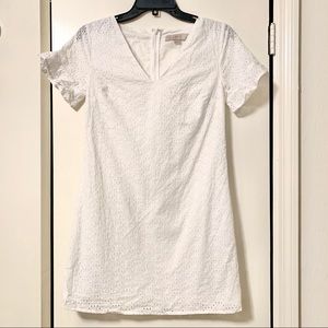 0P Loft White Eyelet Dress